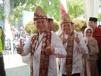 Pasangan H. Andriansyah Fikri,SH dan Syamdakir Amrullah, ST Daftarkan Diri ke KPU Kota Prabumulih Sebagai Calon Walikota dan Wakil Walikota Periode 2024-2029