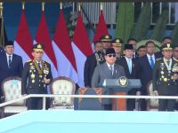 Moment HUT ke-80 Bhayangkara Presiden Prabowo Tekankan Hukum Harus Adil dan Melindungi Semua