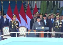 Moment HUT ke-80 Bhayangkara Presiden Prabowo Tekankan Hukum Harus Adil dan Melindungi Semua