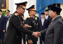 Presiden Prabowo Lantik Suyudi Ario Seto dan Wahyu Hadiningrat Sebagai Kapolri dan Wakapolri